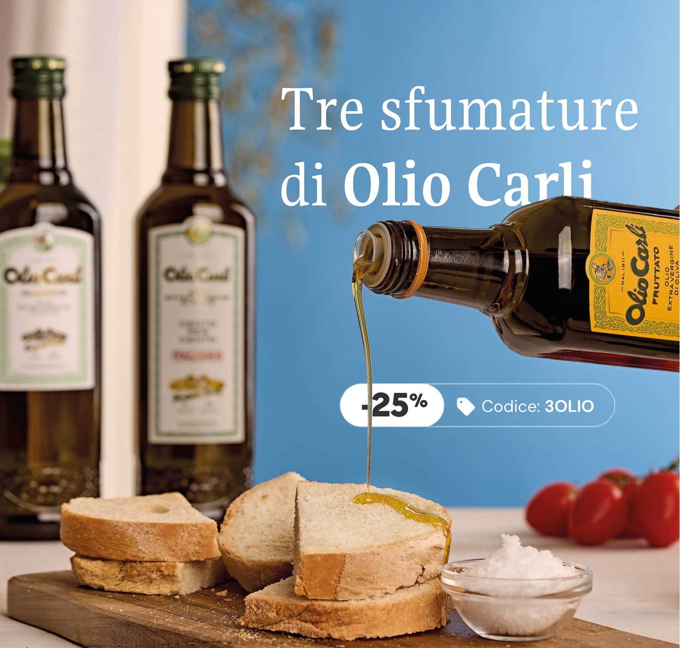 Tre Sfumature di Olio Carli