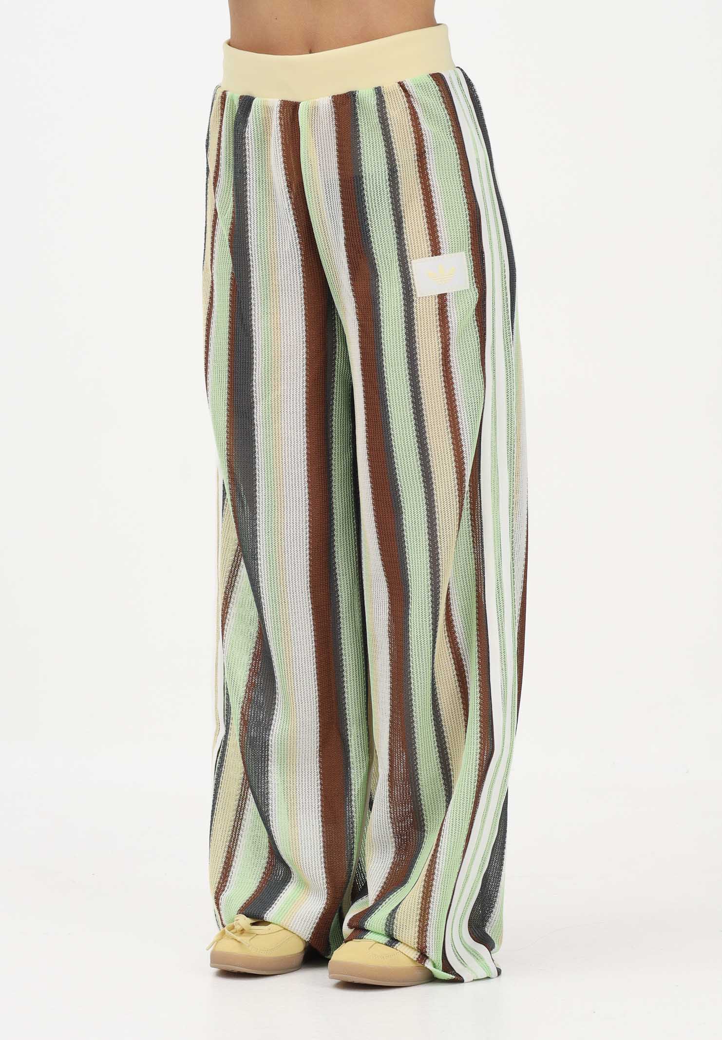 Image of ADIDAS ORIGINALS Pantalone sportivo SUMMER GLOW KNITTED FIREBIRD multicolore da donna