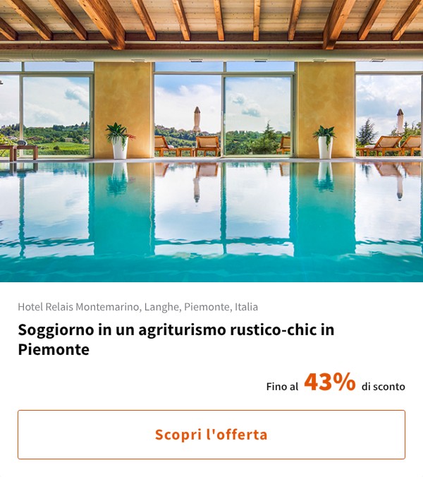 Soggiorno in un agriturismo rustico-chic in Piemonte