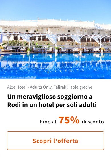 Un meraviglioso soggiorno a Rodi in un hotel per soli adulti