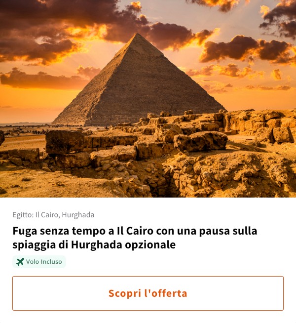 Fuga senza tempo a Il Cairo con una pausa sulla spiaggia di Hurghada opzionale