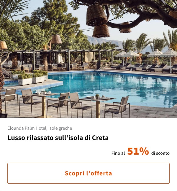 Lusso rilassato sull'isola di Creta