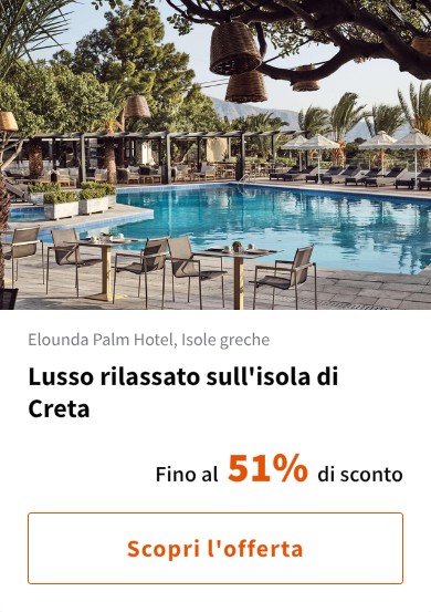 Lusso rilassato sull'isola di Creta