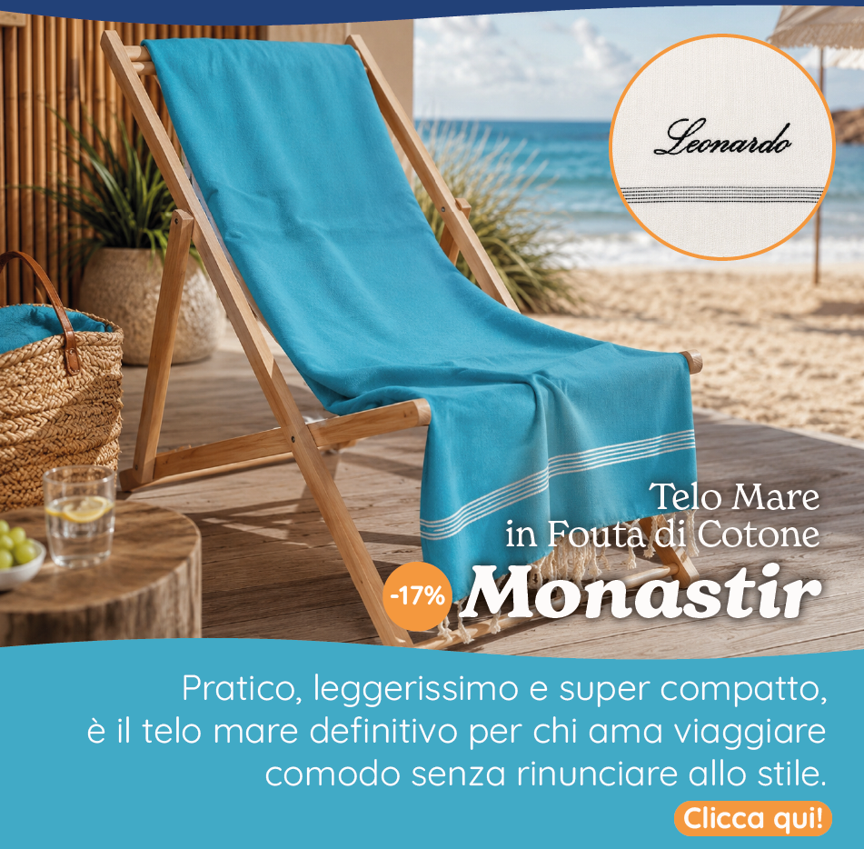 Telo Mare in Fouta di Cotone - Monastir
