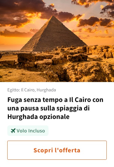 Fuga senza tempo a Il Cairo con una pausa sulla spiaggia di Hurghada opzionale