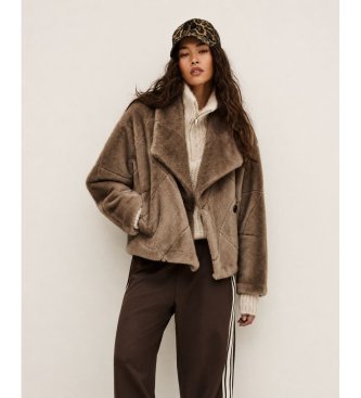 Cappotto Pinie taupe