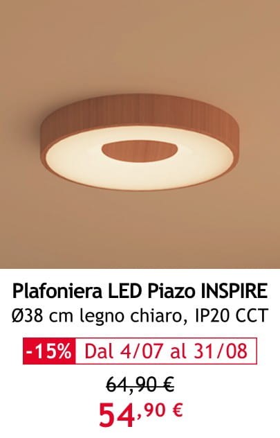 Plafoniera LED Piazo INSPIRE 54,90 &euro;