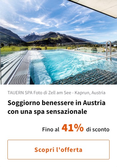 Soggiorno benessere in Austria con una spa sensazionale