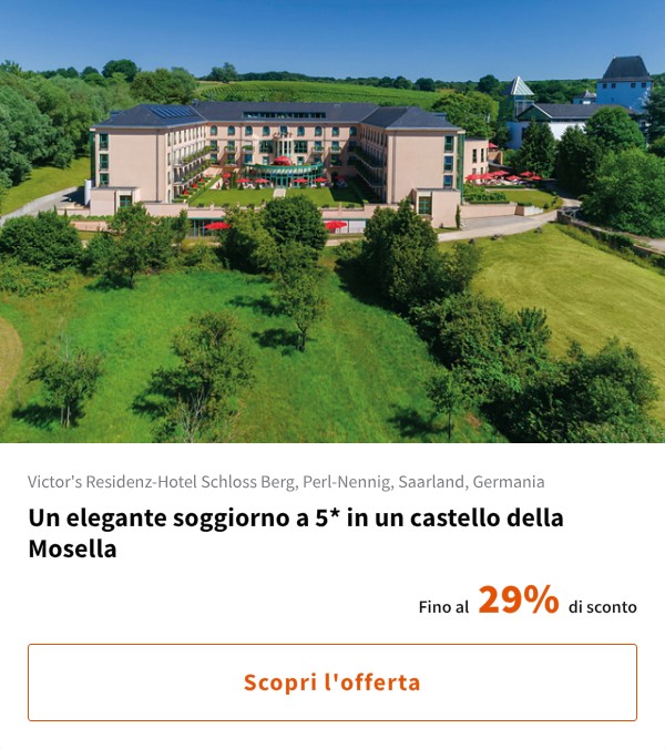Un elegante soggiorno a 5* in un castello della Mosella