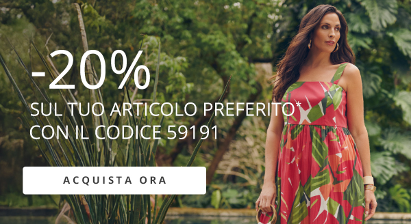 -20% sul tuo articolo preferito