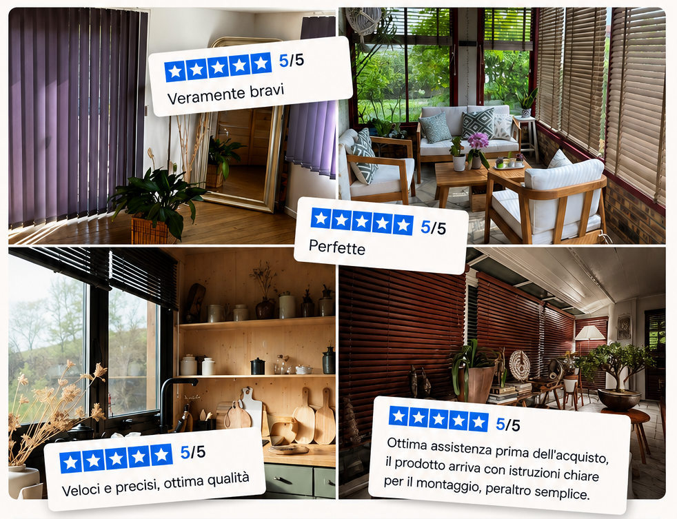 Recensioni clienti Tende-e-Tende.it