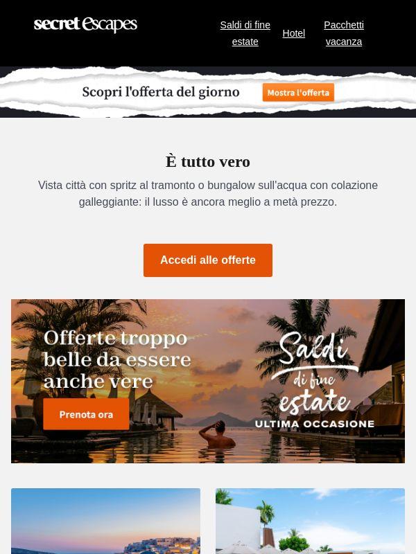 Metà prezzo, qualità doppia
