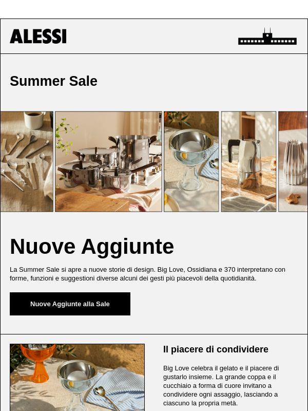 Scopri i nuovi arrivi della Summer Sale