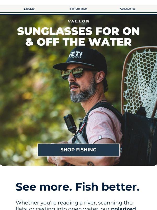 See more. Fish better.
