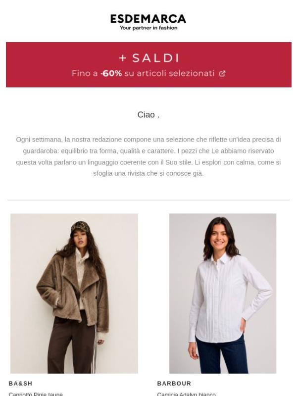 La Sua selezione della settimana è pronta
