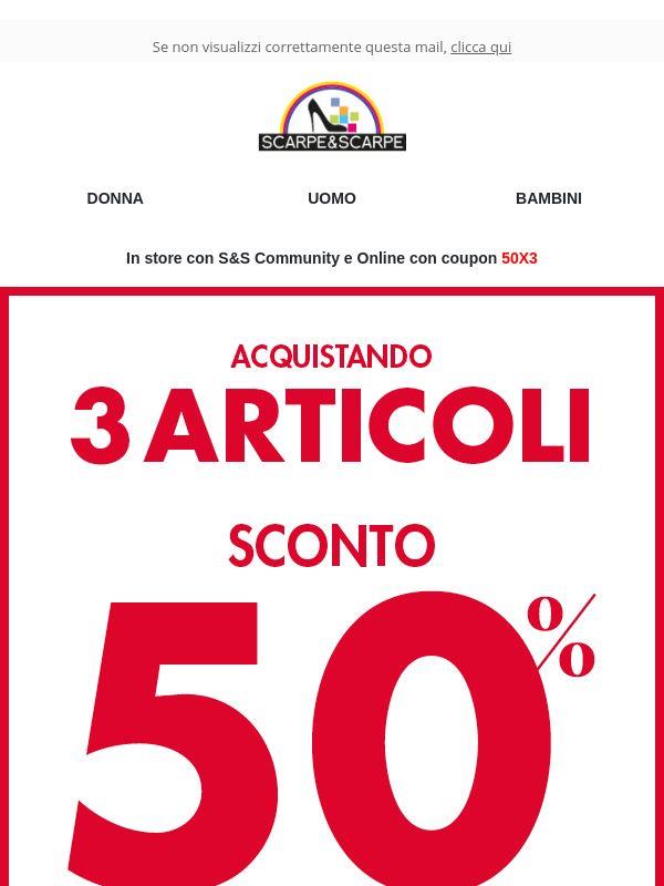 Sconto 50%🔥 Ultimi Giorni!