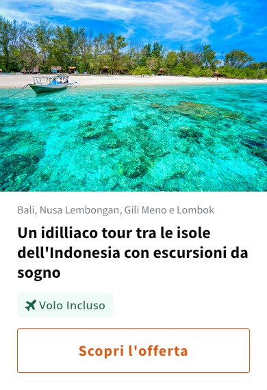 Un idilliaco tour tra le isole dell'Indonesia con escursioni da sogno