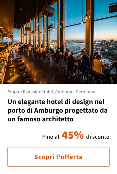 Un elegante hotel di design nel porto di Amburgo progettato da un famoso architetto