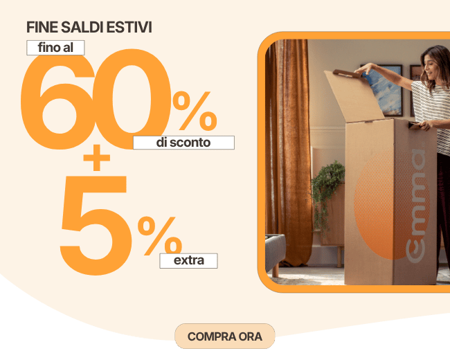 FINE SALDI ESTIVI fino al 60% di sconto + 5% extra COMPRA ORA FINE SALDI ESTIVI fino al 60% di sconto + 5% extra COMPRA ORA