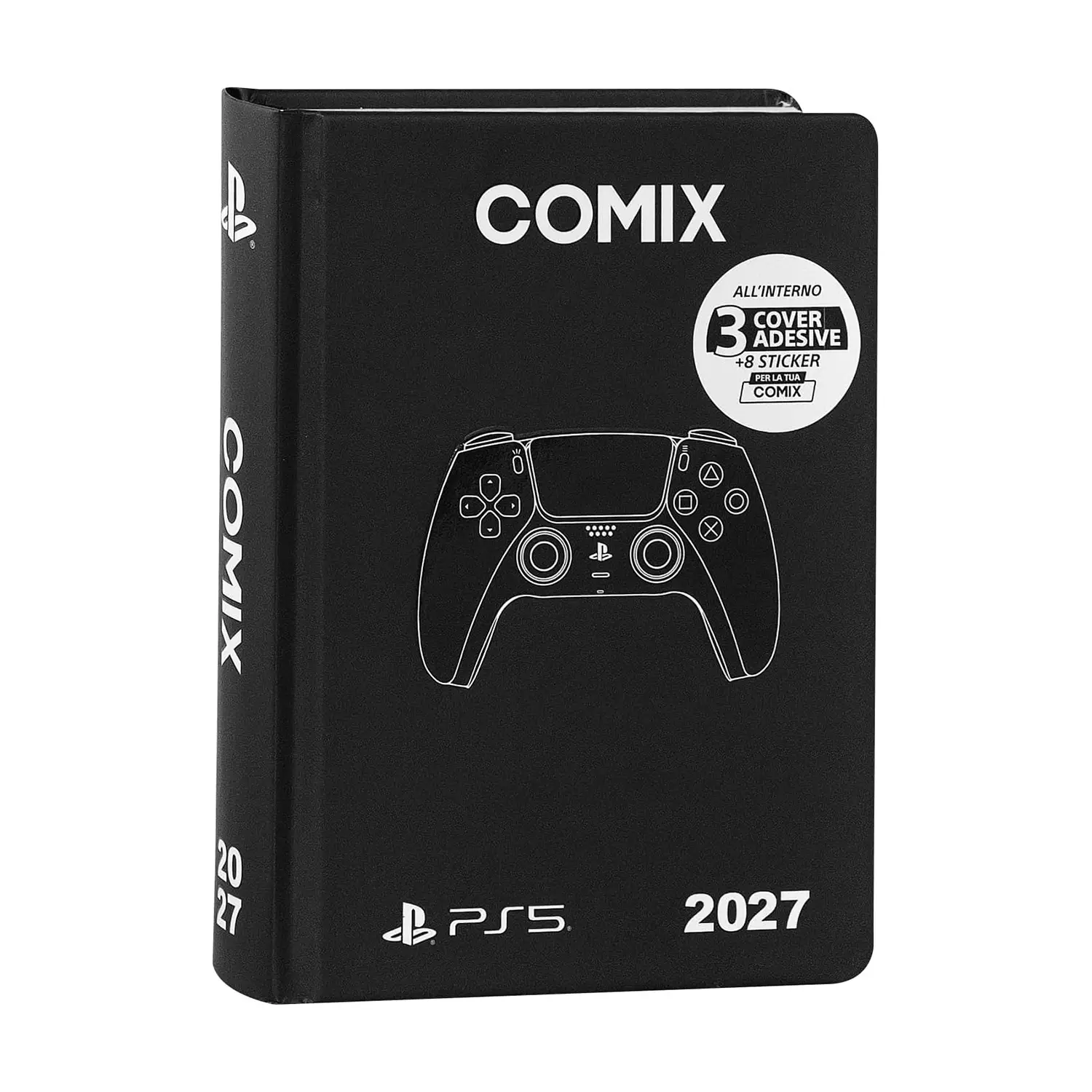 Comix Diario Agenda 16 Mesi Medium Play Nero