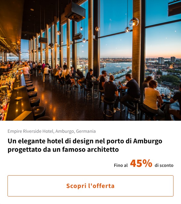 Un elegante hotel di design nel porto di Amburgo progettato da un famoso architetto