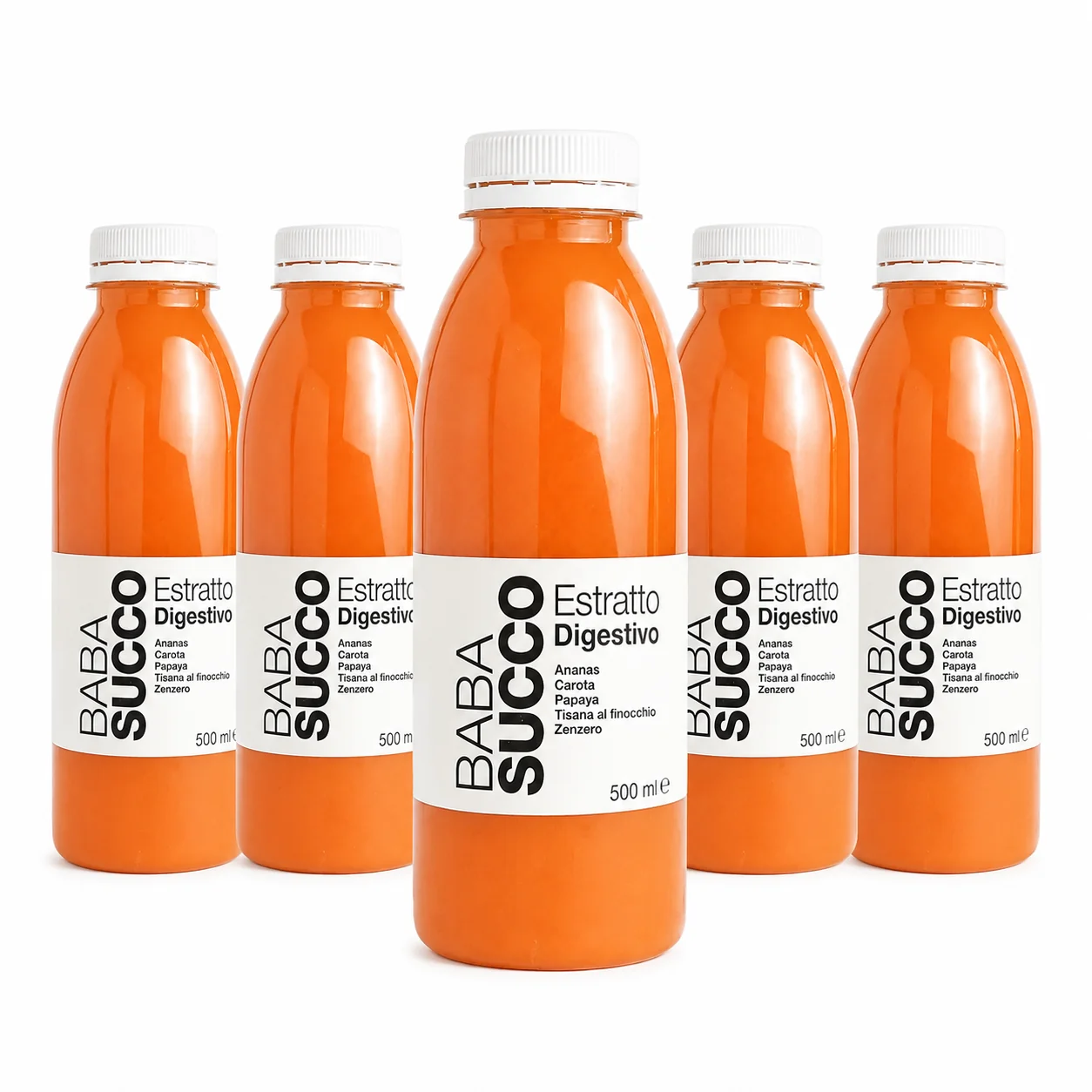 Image of Estratto Digestivo | N°5 x 500 ml - Cold Pressed