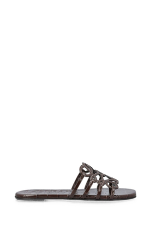 Petal Anagram flat sandals