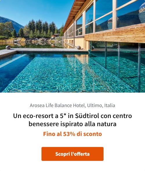 Un eco-resort a 5* in Südtirol con centro benessere ispirato alla natura