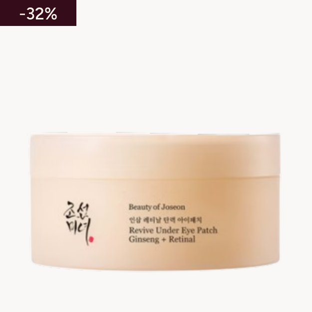 Beauty of Joseon Revive Ginseng Eye Patches (60 Patches)