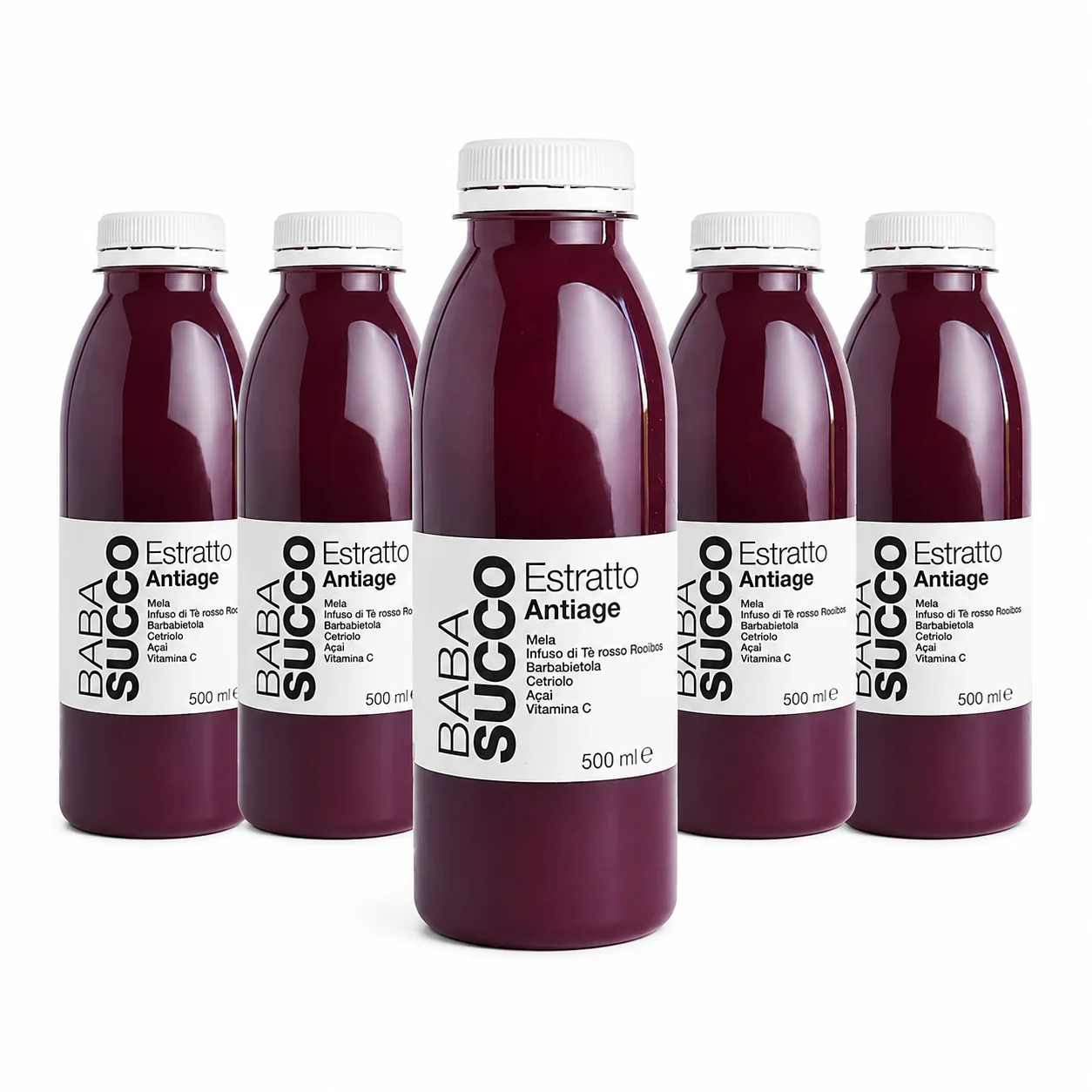 Image of Estratto Antiage | N°5 x 500 ml - Cold Pressed