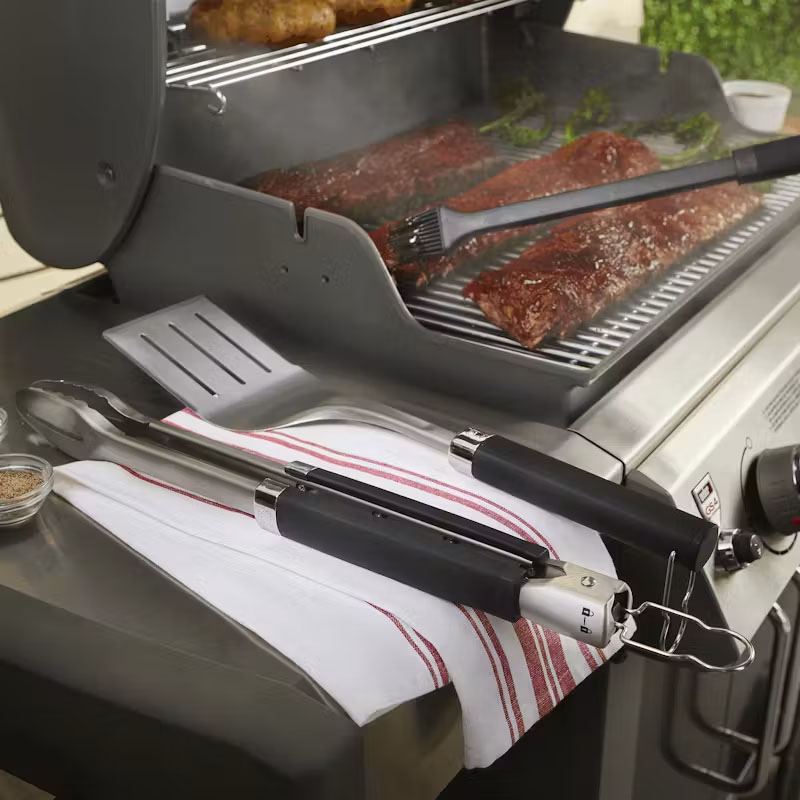Kit 3 accessori Barbecue Weber Premium