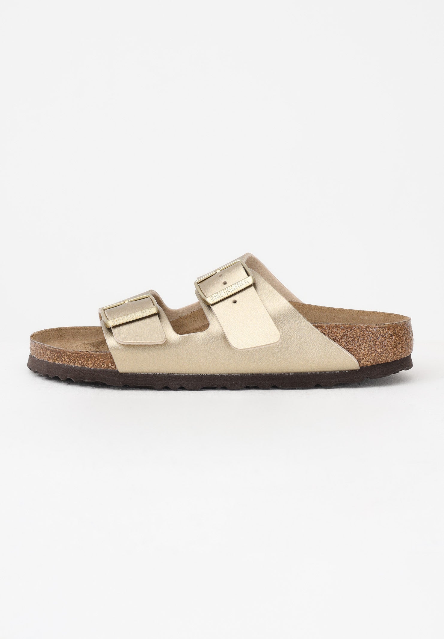 Image of BIRKENSTOCK Ciabatte Arizona oro da donna