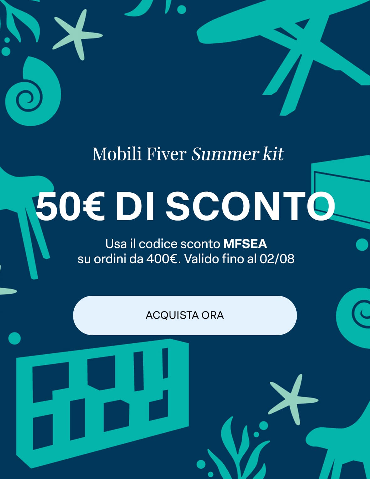 Mobili Fiver - Codice Sconto