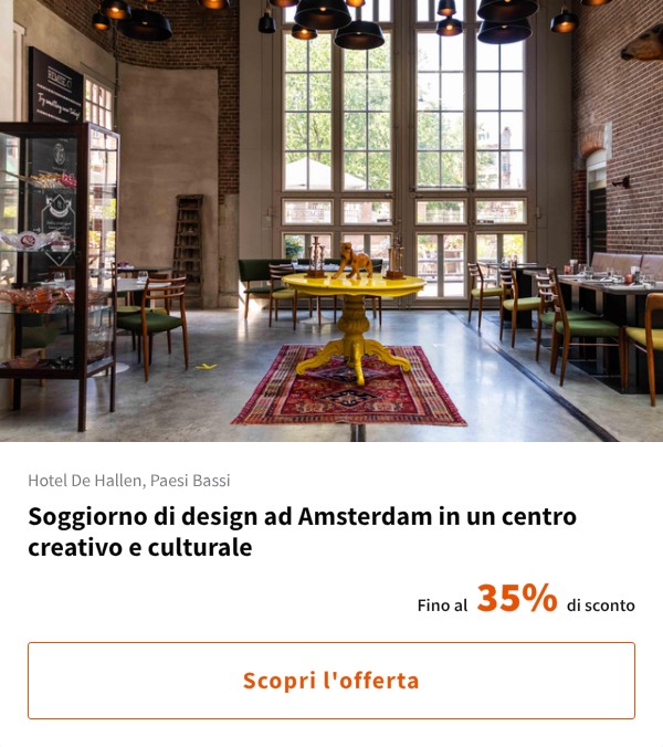 Soggiorno di design ad Amsterdam in un centro creativo e culturale