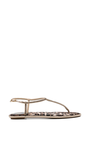 Diana leather flat sandals