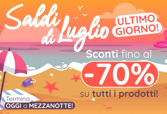 SALDI FINO AL 70%
