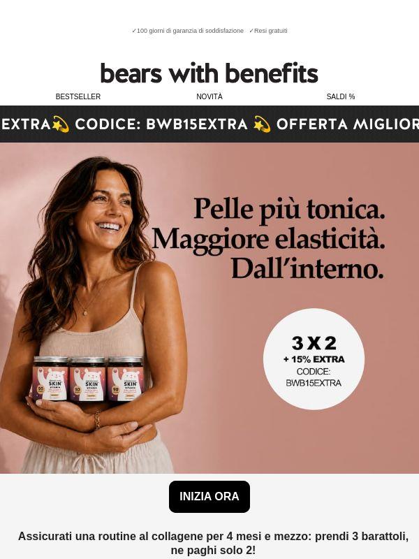 Inizia il tuo trattamento al collagene 💗