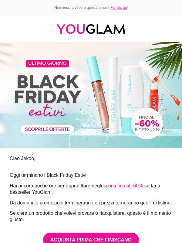 ⏳ Ultimo giorno: fino al -60% termina oggi
