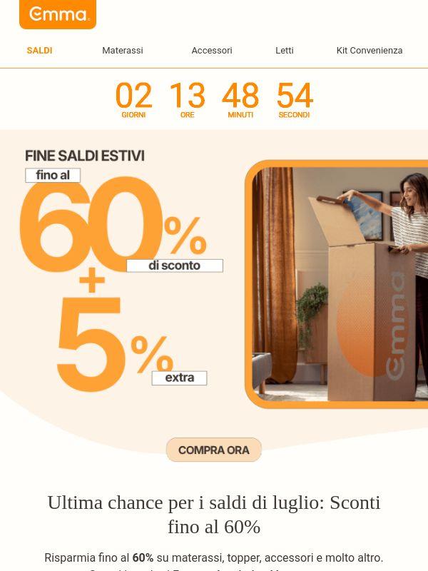 Ultimi giorni di saldi 🛏️
