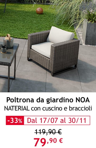 Poltrona da giardino Noa 79,90 &euro;