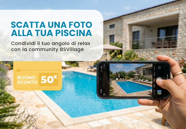 inviaci la foto della tua piscina!