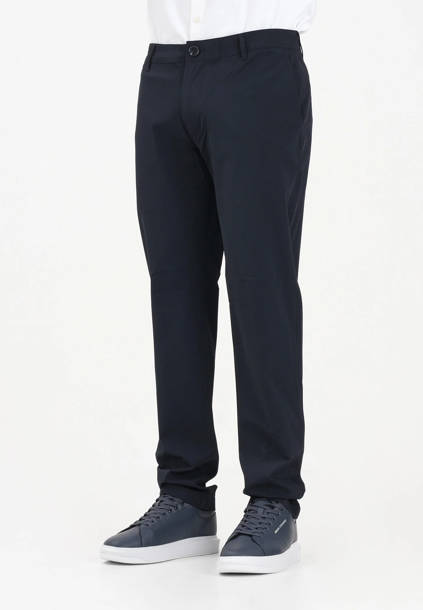 Image of ARMANI EXCHANGE Pantalone blu da uomo