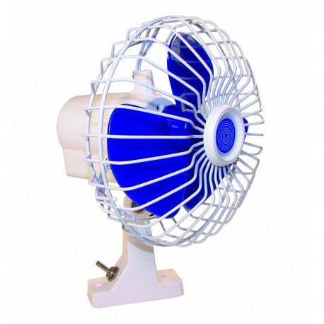 Ventilatore oscillante in ABS - Alimentazione 12 V.