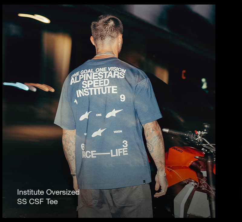 Alpinestars Institute T-Shirt oversize CSF - Manches courtes