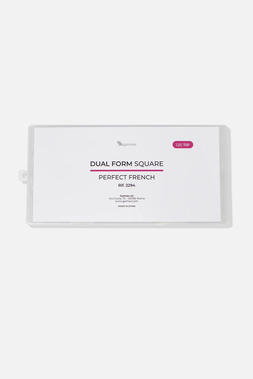Image of Dual Form Perfect French Reverse - Square 120 pz