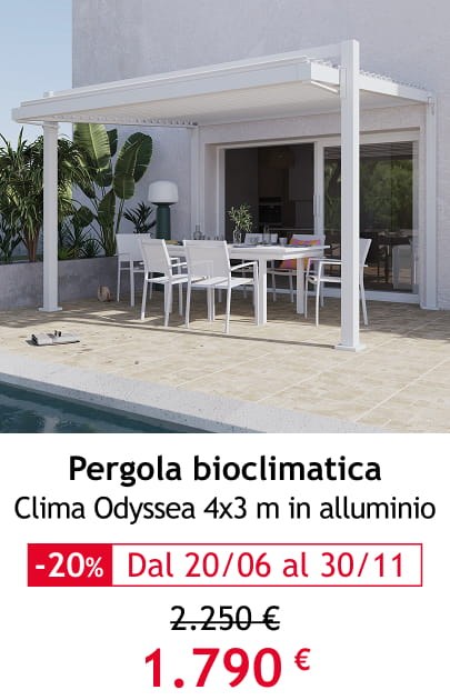 Pergola bioclimatica 1.790 &euro;