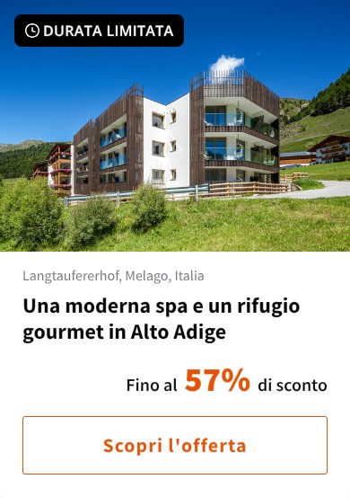 Una moderna spa e un rifugio gourmet in Alto Adige