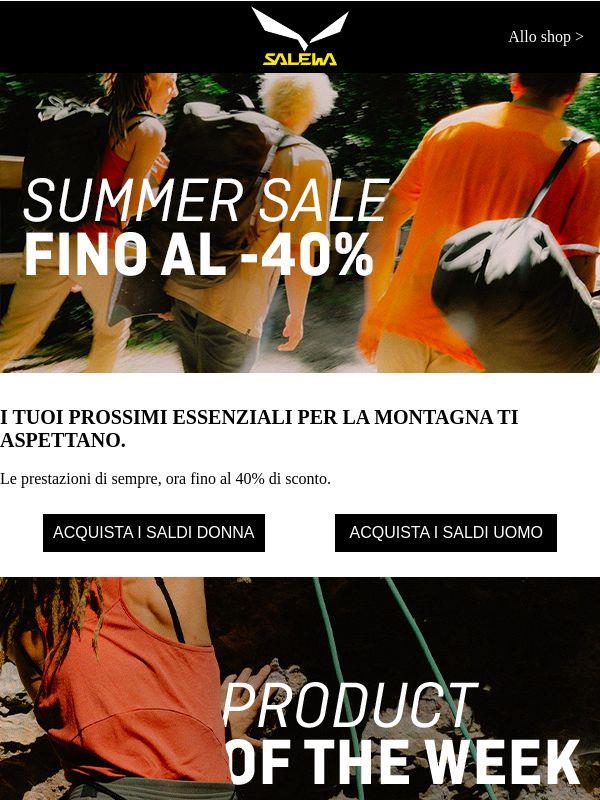 Sempre più sconti: nuovi prodotti in saldo fino al 40%