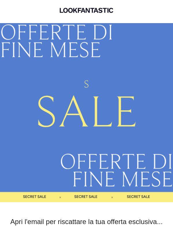 Benvenuti al nostro Secret SALE