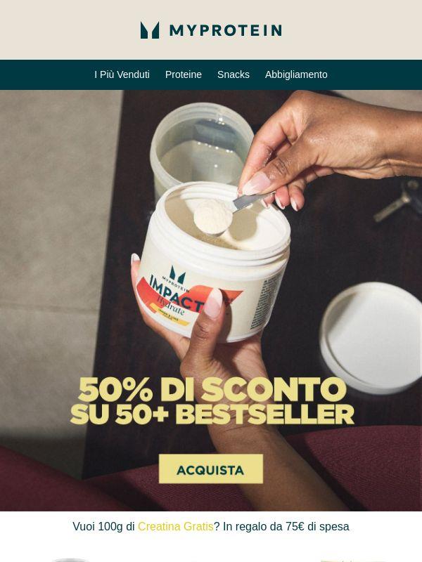 50% di Sconto su oltre 50 Bestseller 💥